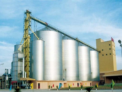 Paneles de silo metálico